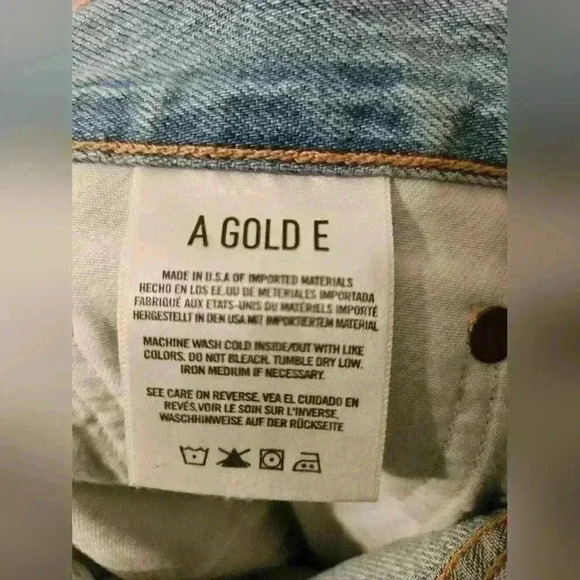 AGOLDE Riley High Rise Straight - Picture 3 of 7